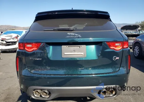 2020 Jaguar F-Pace Svr из США, поврежденный, VIN SADCZ2EE1LA641406